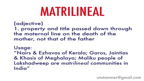 pinagmulan ng matrilinear|Matrilinear Definition & Meaning .